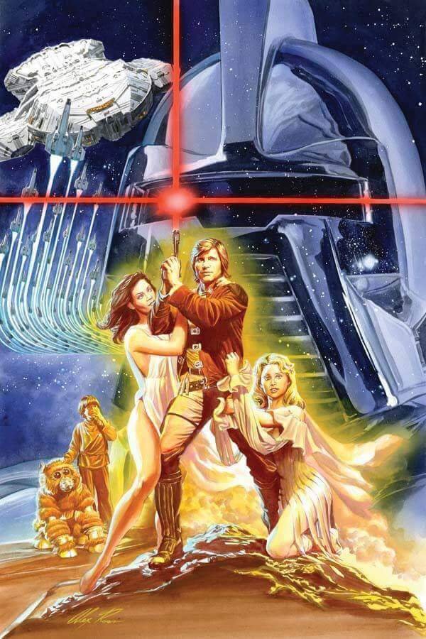 Póster STAR WARS.. Perdón GALÁCTICA. 