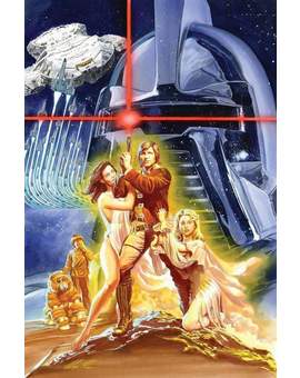 Póster STAR WARS.. Perdón GALÁCTICA. 