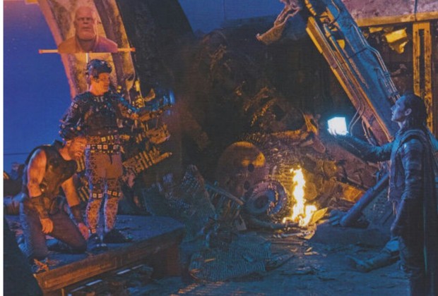 Imágenes de "Josh Brolin" THANOS tras las Cámaras. 