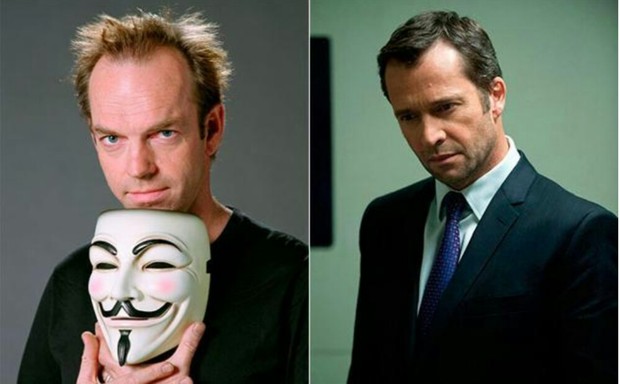 No Solamente "Hugo Weaving" estuvo tras la Máscara de (V DE VENDETTA). 