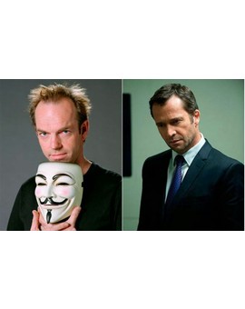 No Solamente "Hugo Weaving" estuvo tras la Máscara de (V DE VENDETTA). 