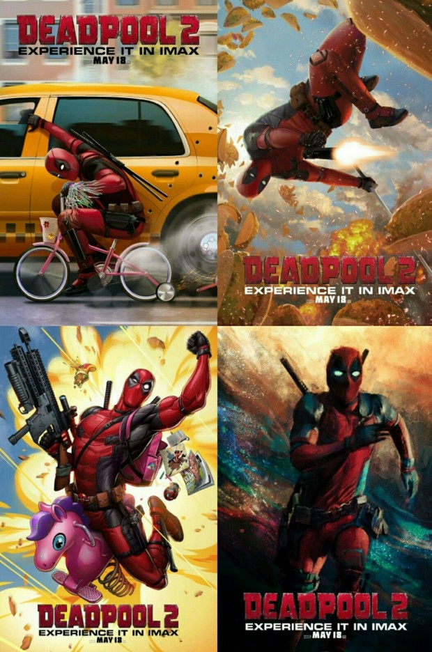 Pósters IMAX (DEADPOOL 2). 