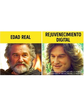 Como Rejuvenecen y Envejecen a los Actores en las Películas. 