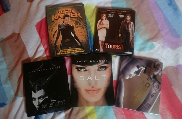 Mis Steelbooks Angelina. 