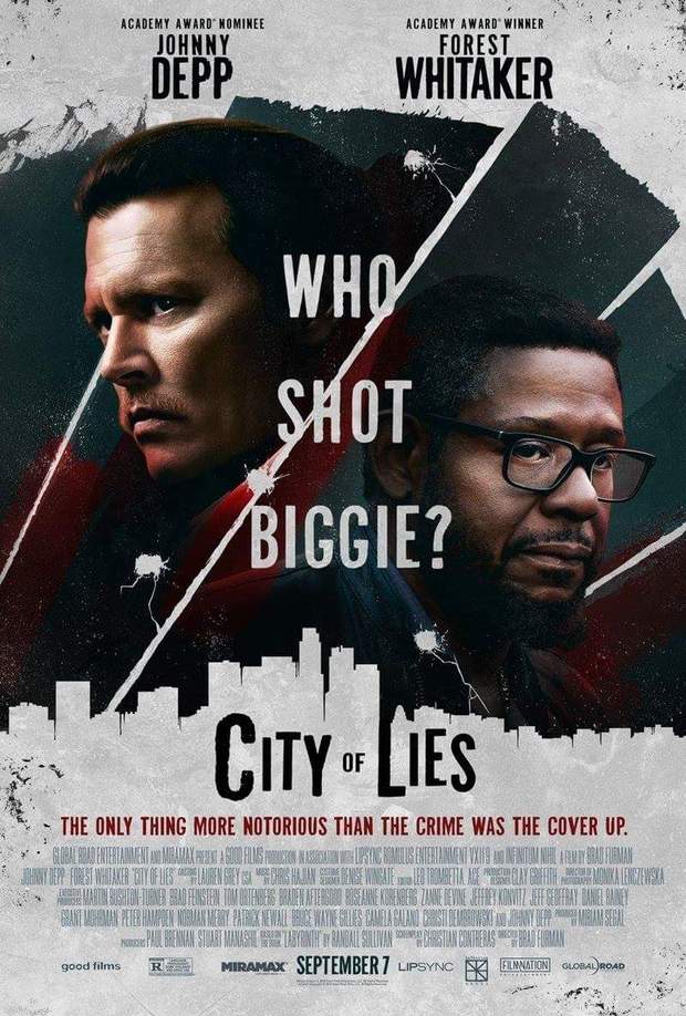 Póster y Trailer (CITY OF LIES) con "Johnny Depp. 