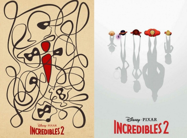 2 Nuevos Pósters de (LOS INCREÍBLES 2). 