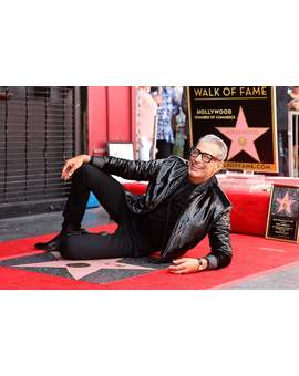 "Jeff Goldblum" Ya tiene su Estrella en el Paseo de la Fama. 