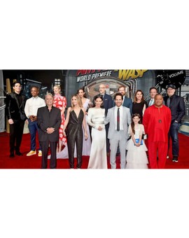 La Alfombra Roja de (ANT-MAN Y LA AVISPA). 
