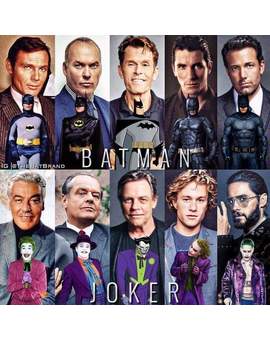 A qué BATMAN y JOKER Elegiriais para la Película Perfecta?. 