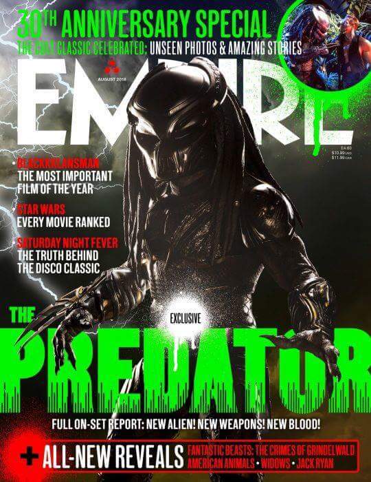 (THE PREDATOR) en la Portada de EMPIRE. 