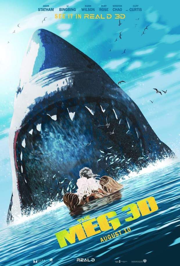 Póster (THE MEG) 3D.