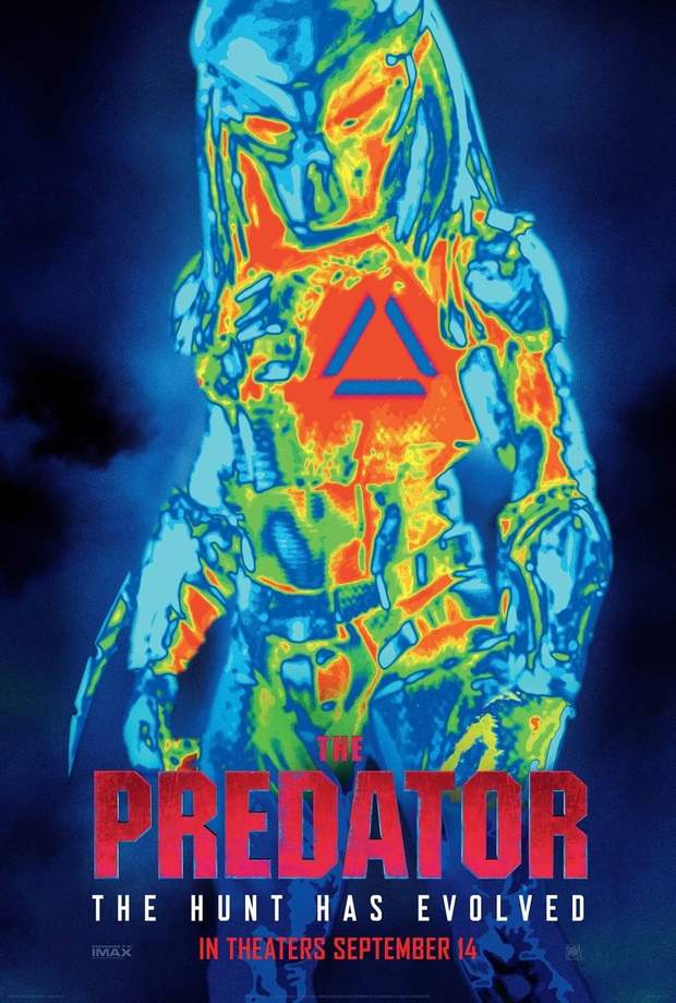 Póster IMAX (THE PREDATOR). 