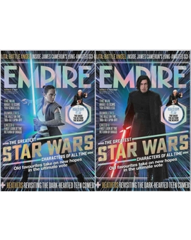 Primera Imagen de "REY y KYLO REN" del (EPISODIO IX) en las Portadas de EMPIRE. 
