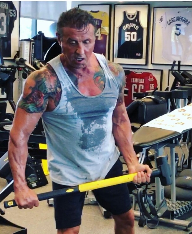 Primera Imagen de "SYLVESTER STALLONE" para (RAMBO 5). 