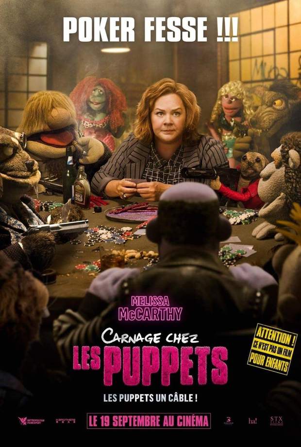 Póster Francés (QUIÉN ESTÁ MATANDO A LOS MOÑECOS). 