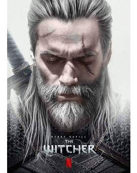 Imagen de "Henry Cavill" de cómo sería en (THE WITCHER).