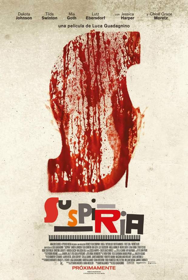 Póster Español de (SUSPIRIA). 