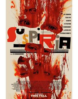 Nuevo Póster de (SUSPIRIA). 