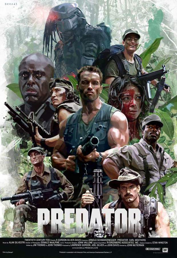 Póster (DEPREDADOR). 