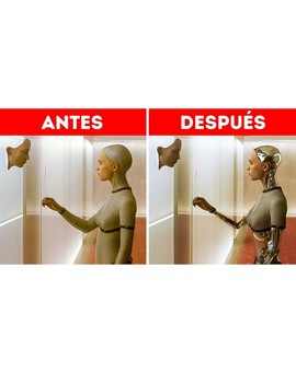 Imágenes: (Antes y Después). 