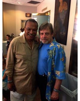 "Billy Dee Williams" Entrena para volver a ser "Lando Calrissian" (STAR WARS - EPISODIO IX). 