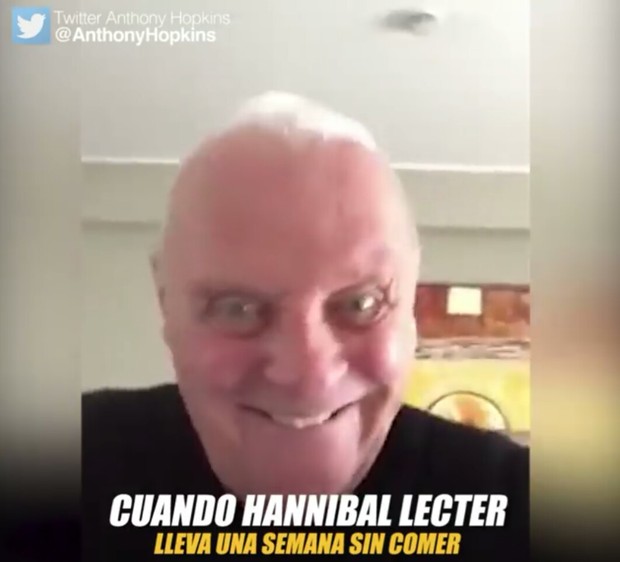 Video:( La Locura de "Anthony Hopkins"). 