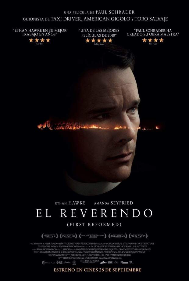 Póster y Trailer de (EL REVERENDO). 
