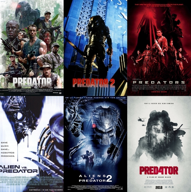 Cuál es Vuestro Ranking de Películas de (DEPREDADOR)?. 