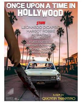 Póster (ONCE UPON A TIME IN HOLLYWOOD). 
