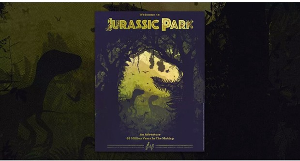 Póster (JURASSIC PARK) de Zavvi, Firmado por el Artista Ben Arman. 