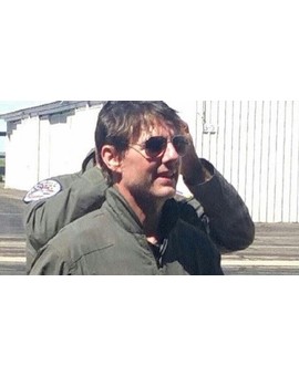 Imágenes de "Tom Cruise" en el Rodaje de (TOP GUN 2). 