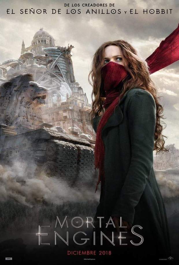 Póster (MORTAL ENGINES) y el Viernes Nuevo Trailer. 