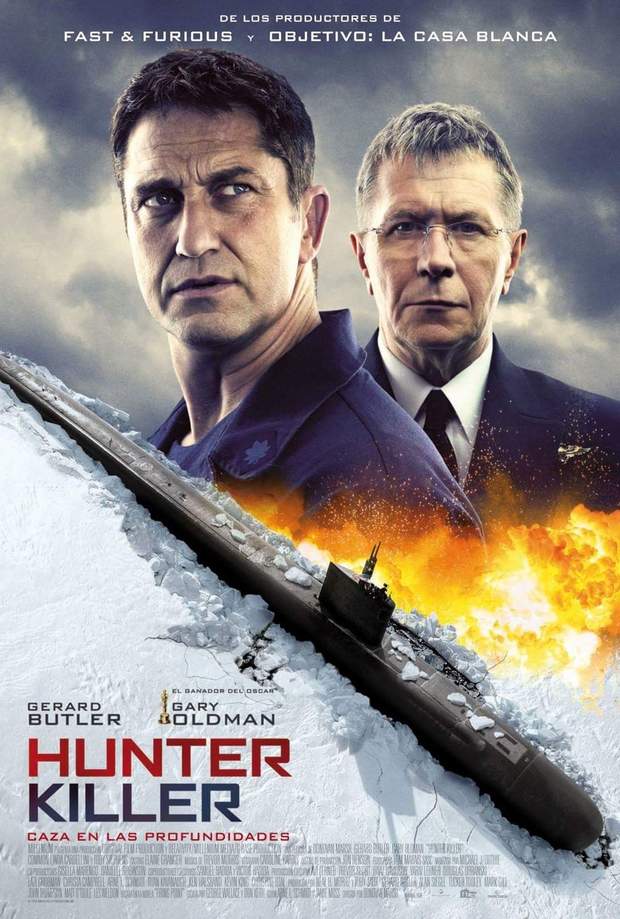 Póster (HUNTER KILLER - Caza en las Profundidades). 