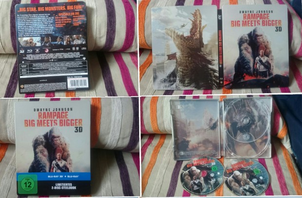 Steelbook (PROYECTO RAMPAGE) Recibido. 