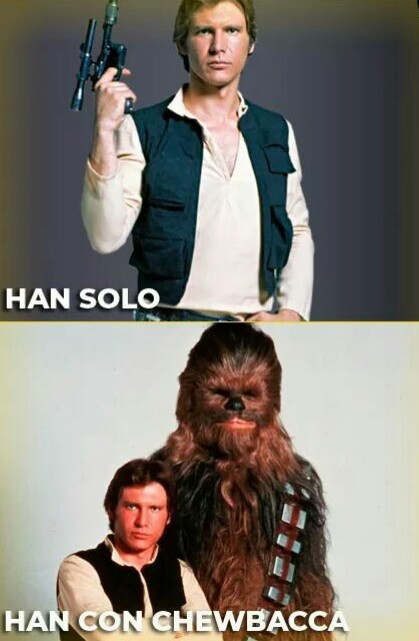 Imagen: Humor (HAN SOLO). 