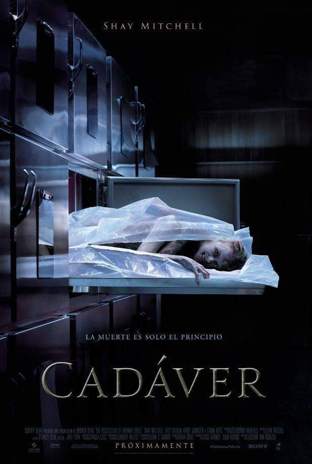 Póster y Trailer Español de (CADÁVER). 