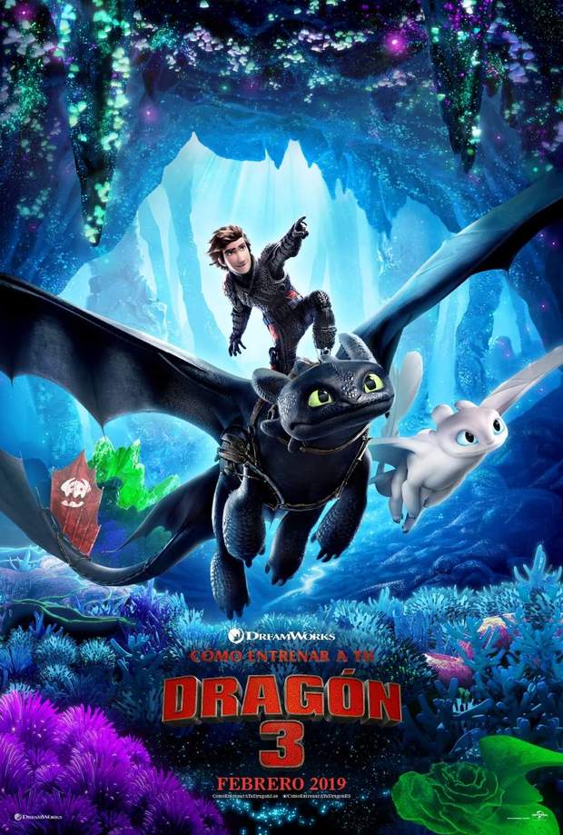 Póster (COMO ENTRENAR A TU DRAGÓN 3). 
