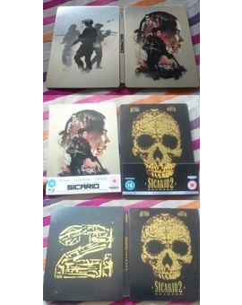 Colección Steelbook (SICARIO y SICARIO 2 -SOLDADO). 