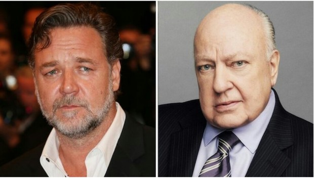 "Russell Crowe" Irreconocible en el Rodaje de su Nueva Serie. 