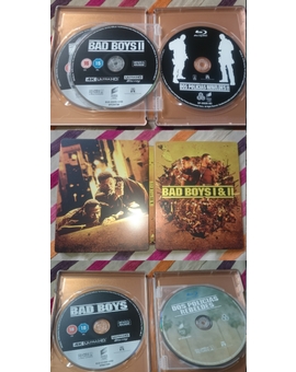 Steelbook (BAD BOYS I & II) Exterior e Interior.
