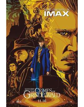 Póster IMAX (ANIMALES FANTÁSTICOS Y DONDE ENCONTRARLOS 2). 