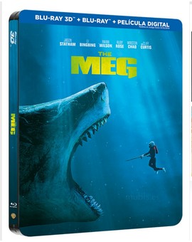 Pregunta: "Steelbook (MEGALODÓN) de Warner, será con Pegatina?".