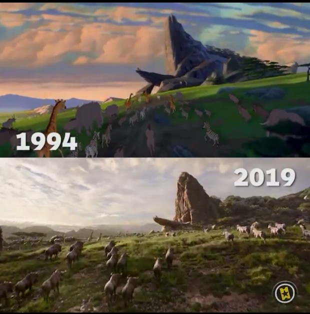 Video Comparación (EL REY LEÓN) 1994 - 2019.