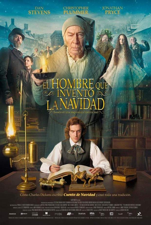 Trailer y Póster de (EL HOMBRE QUE INVENTÓ LA NAVIDAD). 