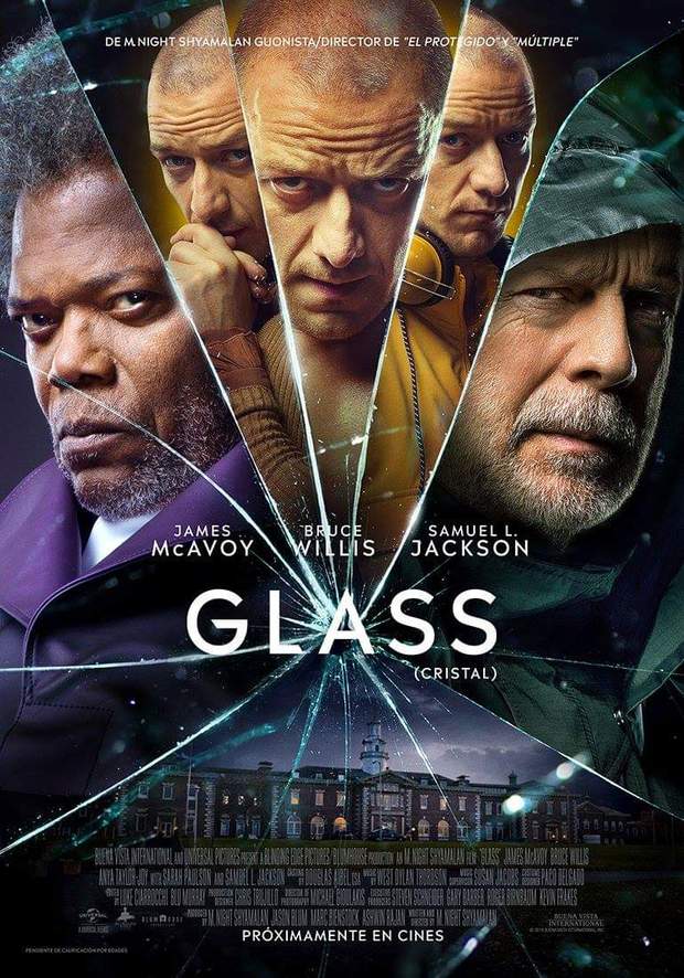 Nuevo Trailer y Póster de (GLASS). 