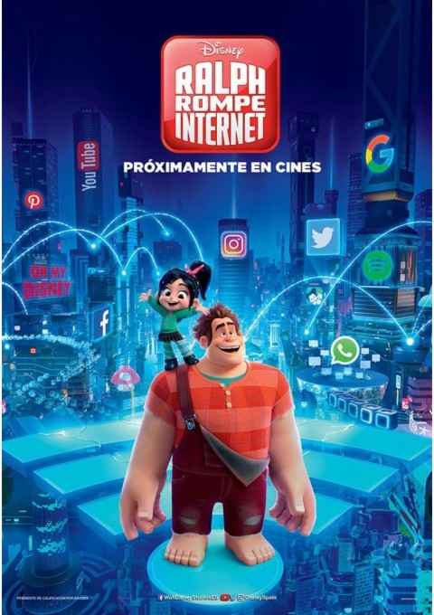 Crítica (RALPH - ROMPE INTERNET) Disney y las Otras. 