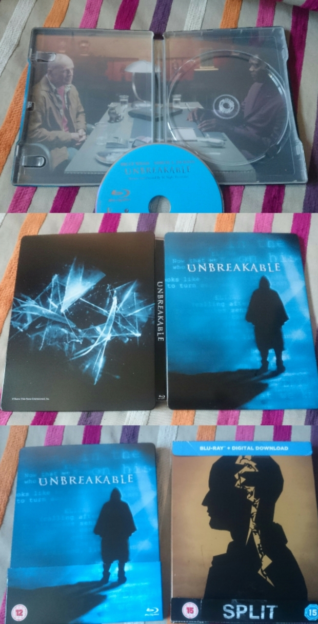 Steelbook (EL PROTEGIDO) Recibido. 