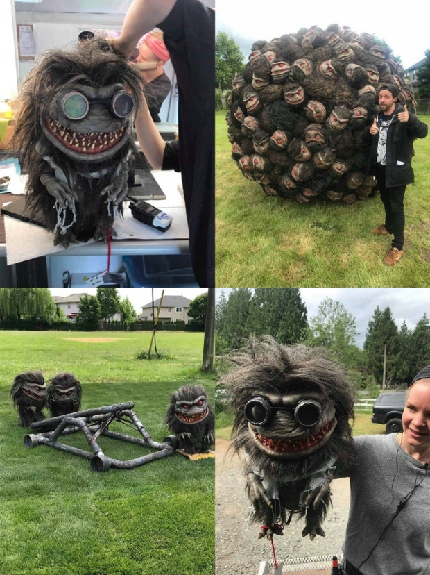 Imágenes del Rodaje de la Nueva Serie de los Critters (CRITTERS: A NEW BINGE). 