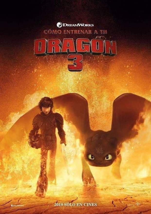 Póster 2 (COMO ENTRENAR A TU DRAGÓN 3) 