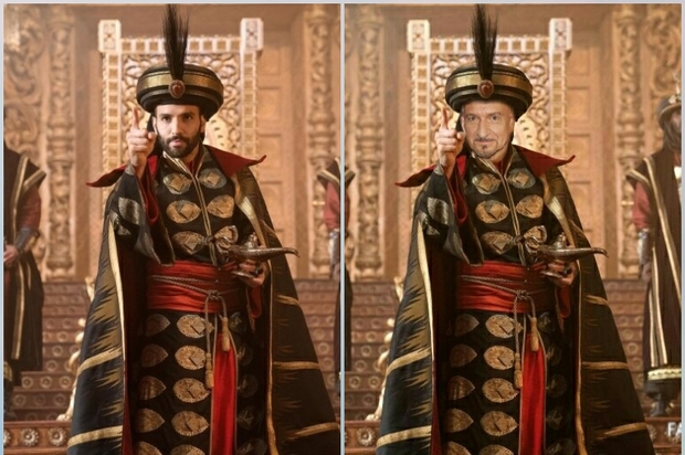 Mi Versión de "Jafar" para (ALADDIN) con Ben Kinsley. 